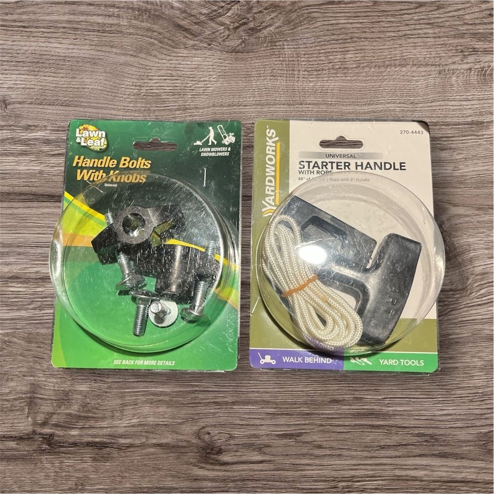 Lawn & Leaf Handle Bolts and Yardworks Starter Handle
